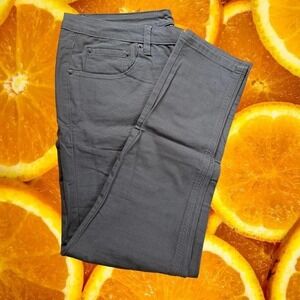 Under U-510 Men's Pants, Gray Casual Everyday Canvas Trousers Size 32x26